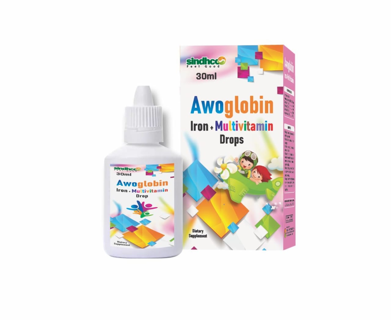 Awoglobin Iron + Multivitamin Drops