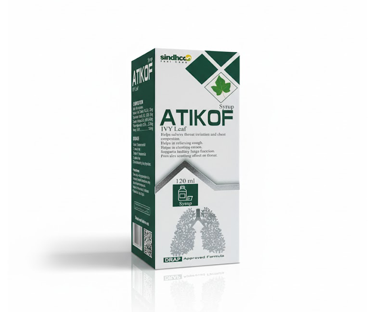 Atikof Syrup – Herbal Cough Syrup with Ivy Leaf and Honey