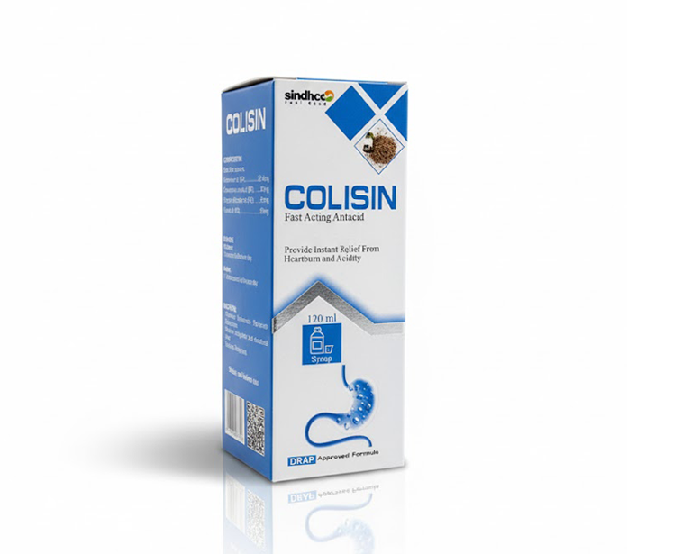 Colisin Syrup – Cardamom, Anise, and Ginger Extract for Natural Digestive Support