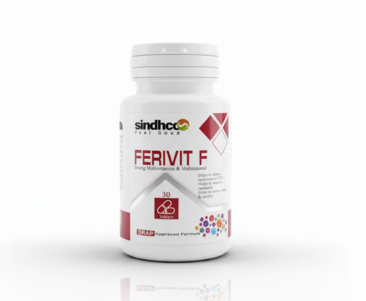 Ferivit F Tablet – Complete Multivitamin with B-Complex, Vitamins C & E, Zinc and Copper
