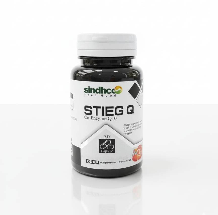 Stieg Q Capsule with 50 mg Coenzyme Q10 supplement