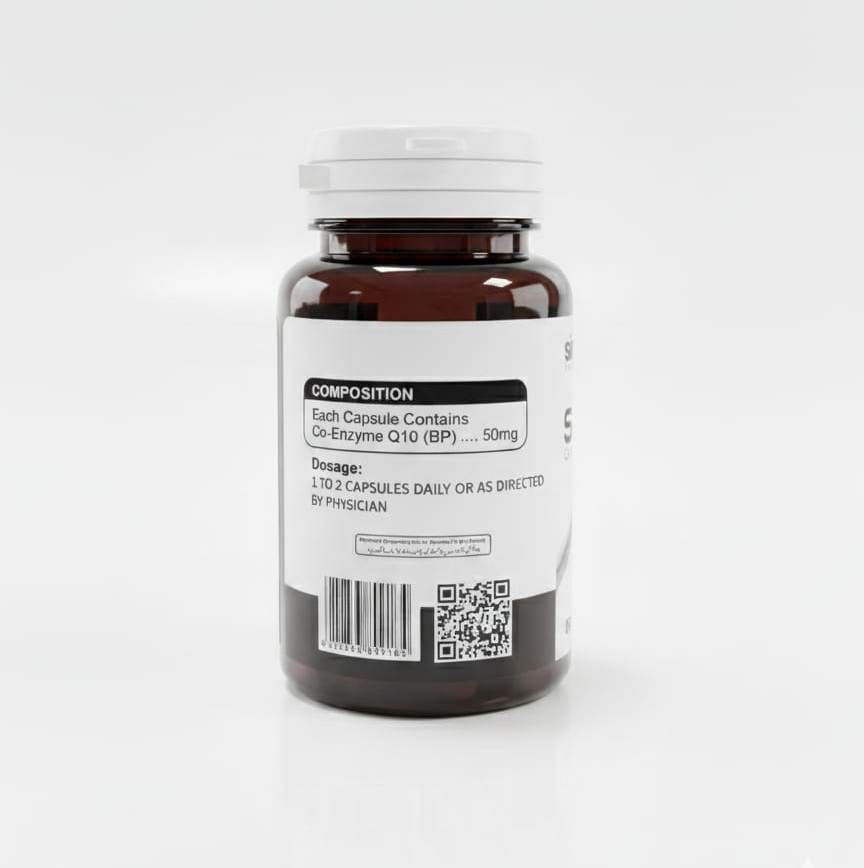 Stieg Q Capsule with 50 mg Coenzyme Q10 supplement